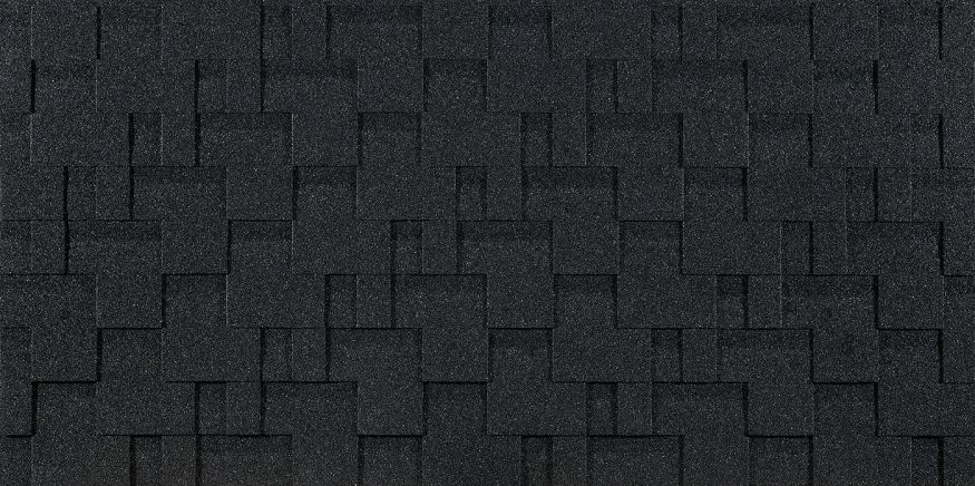 Гибкая черепица EURASIA Docke, Лабиринт, Серый купить в Анапе