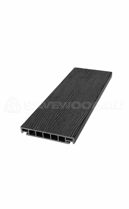 Террасная доска ДПК SaveWood, SW Salix (S) (R), Черный купить в Анапе