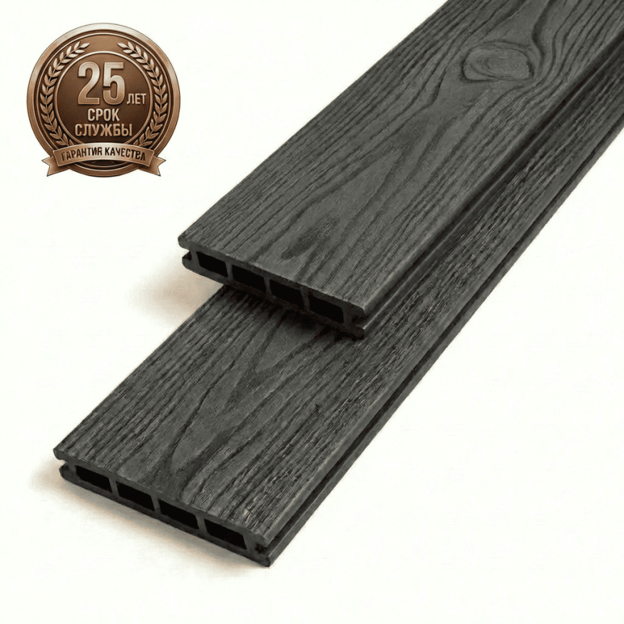 Террасная доска ДПК GardenParkett Табула, Графит купить в Анапе