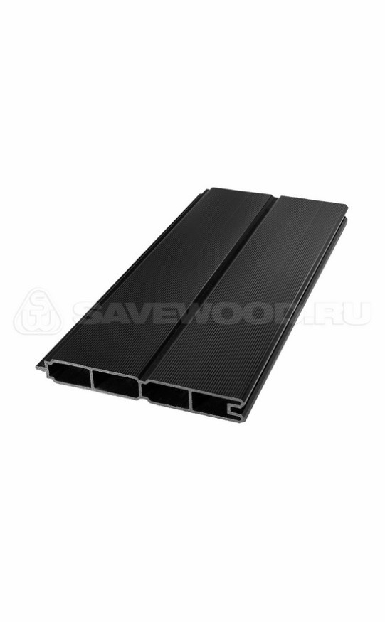 Забор из ДПК Savewood, SW Agger глянцевый, Черный купить в Анапе