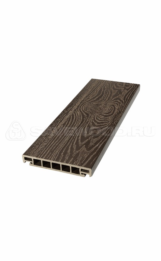 Террасная доска ДПК SaveWood, SW Salix (S) (T), Темно-коричневый купить в Анапе