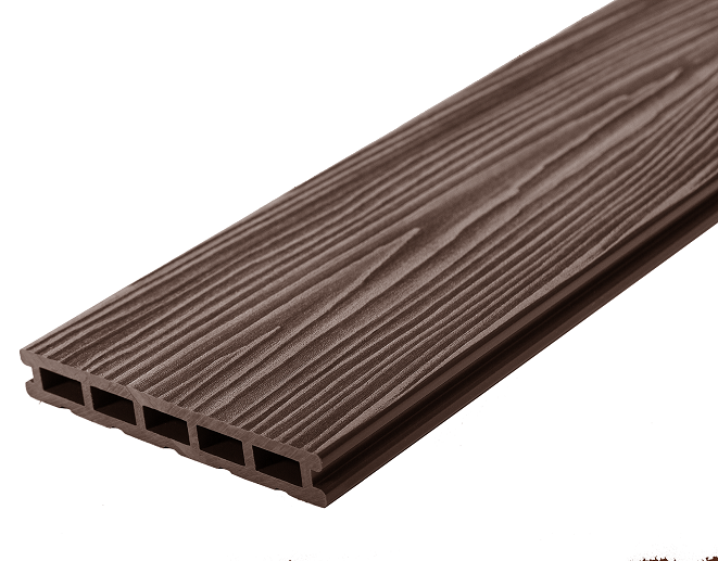 Террасная доска из ДПК RusDecking Unodeck Mogano - Цвет Венге купить в Анапе