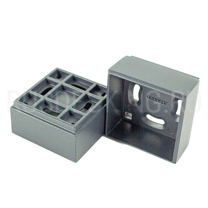 Крепление балясины прямое RusDecking Unodeck Серый купить в Анапе