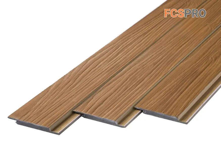 Фиброцементный сайдинг FCSPRO Click Shtil Термо береза купить в Анапе