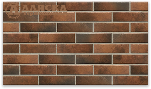 Фасадные термопанели Аляска 24. Retro brick chili купить в Анапе