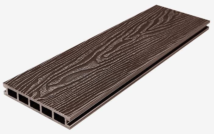 Террасная доска из ДПК RusDecking Unodeck Vintage - Цвет Венге купить в Анапе