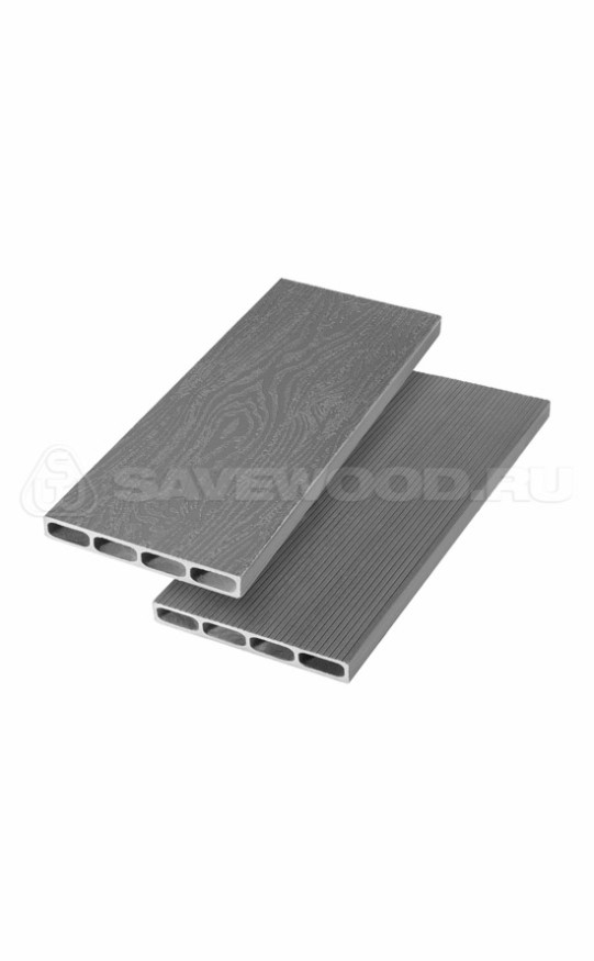 Доска для грядки из ДПК SaveWood, SW Rubus (T), Пепельный купить в Анапе