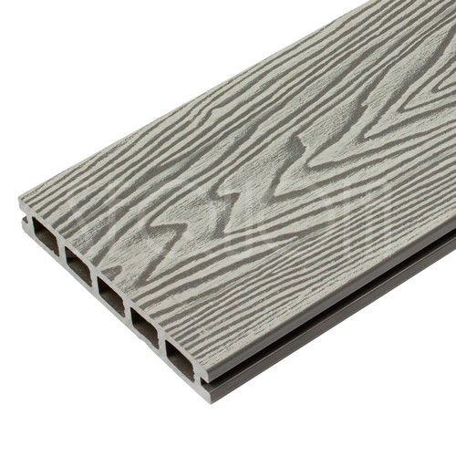 Доска террасная ДПК SEQUOIA, DUAL 3D WOOD, GRAY купить в Анапе
