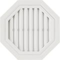 Вентиляционная решётка фронтальная восьмиугольная, белая. купить в Анапе
