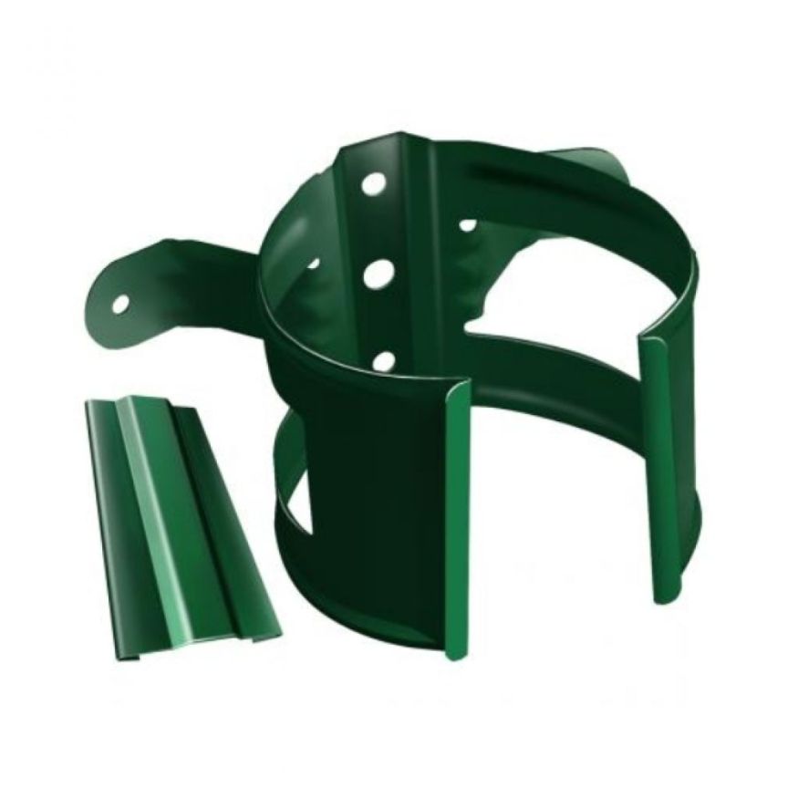 Кронштейн для труб (на древесину), Grand Line, Зеленый (RAL 6005) купить в Анапе