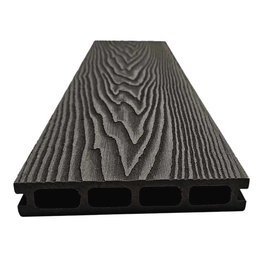 Террасная доска ДПК NanoWood 3D Double Антрацит купить в Анапе