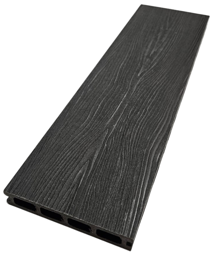 Террасная доска ДПК NanoWood 3D Double Антрацит купить в Анапе