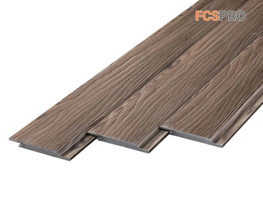 Фиброцементный сайдинг FCSPRO Click Shtil Лиственница в масле купить в Анапе