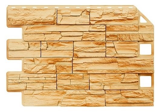 Фасадная панель Royal Stone, Скалистый камень, Буффало. купить в Анапе