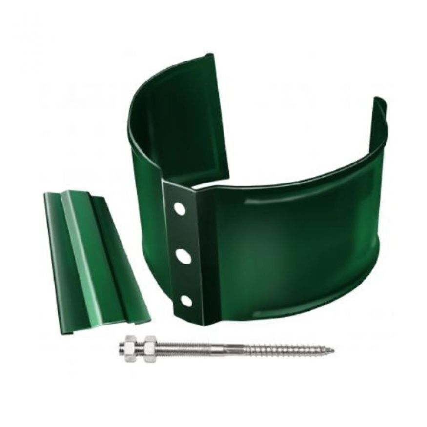 Кронштейн для трубы на кирпич, Grand Line, Зеленый (RAL 6005) купить в Анапе