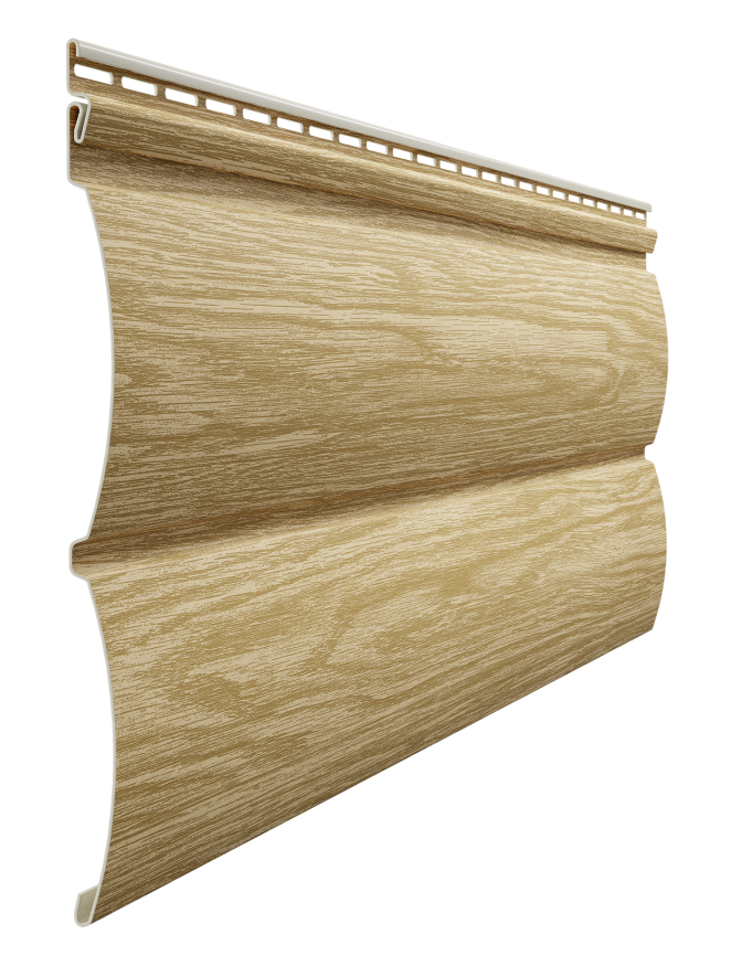 Виниловый сайдинг Docke, Монреаль Блок-Хаус D4.7T, Зрелый каштан купить в Анапе