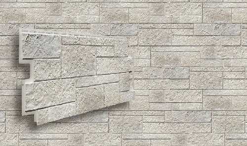Фасадная панель VOX Sandstone (Сандстоун) светло-бежевого цвета. купить в Анапе