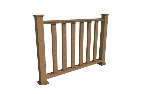 Ограждения из древесно-полимерного композита WOODVEX купить в Анапе