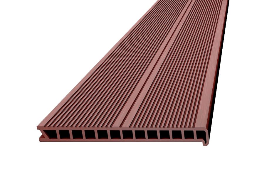 Ступень ДПК Deckron Woodlike (пустотелая) Коричневый купить в Анапе