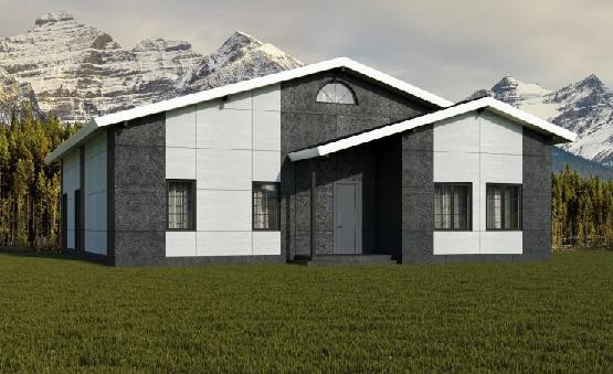 Фиброцементный сайдинг Roofas Board Wood в цвете Антрацит купить в Анапе