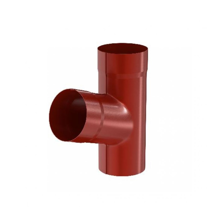 Тройник Aquasystem RR29 в цвете Бургундия 125/90 купить в Анапе