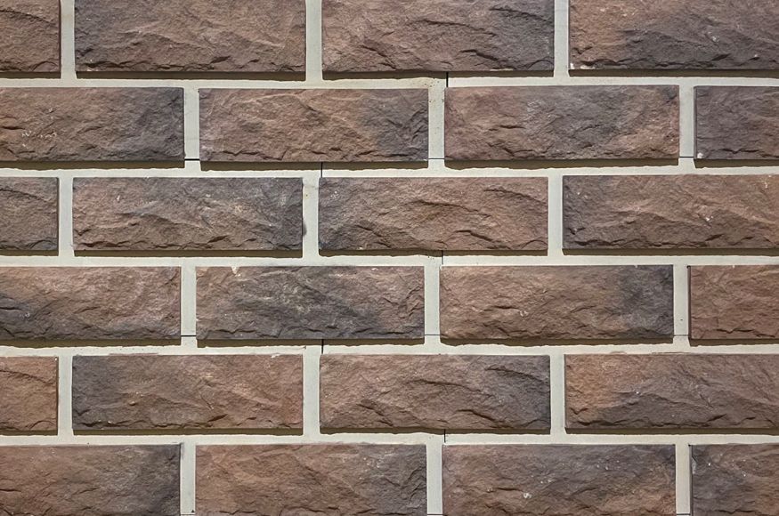 Фиброцементные панели КАНЬОН Сколотый кирпич - 27 купить в Анапе