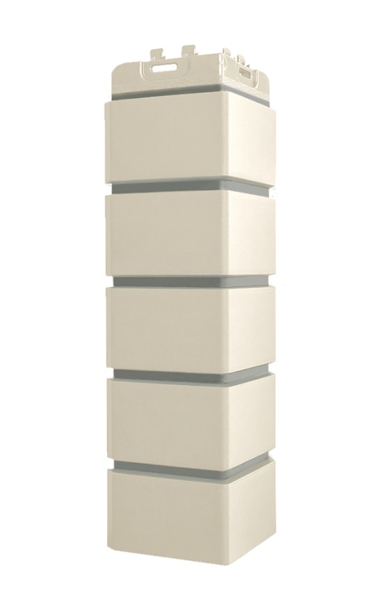 Угол Grand Line, Клинкерный кирпич Design, Молочный цвет. купить в Анапе