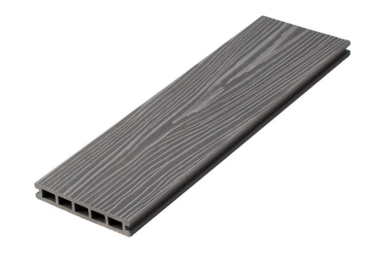 Террасная доска из ДПК RusDecking Unodeck Ultra - Цвет: Серый купить в Анапе