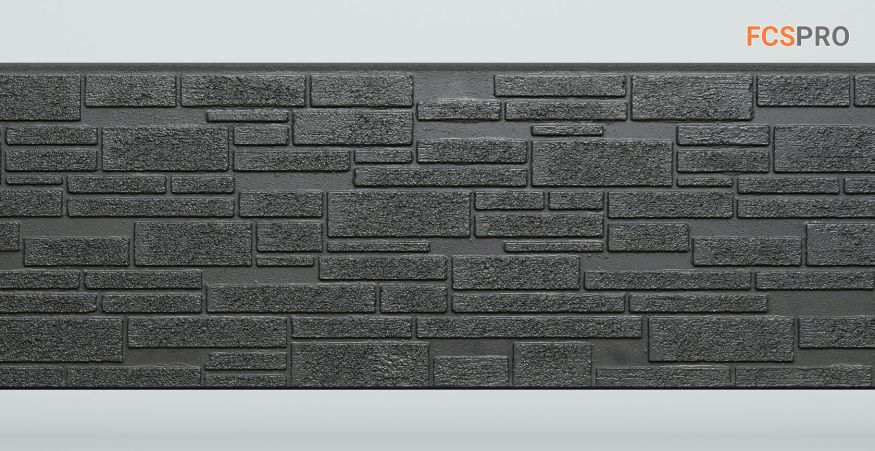 Фиброцементные панели FCS Simple АА1 (под камень) купить в Анапе