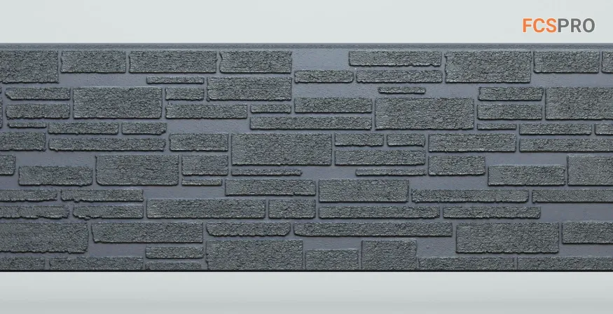 Фиброцементные панели FCS Simple АА1 (под камень) купить в Анапе