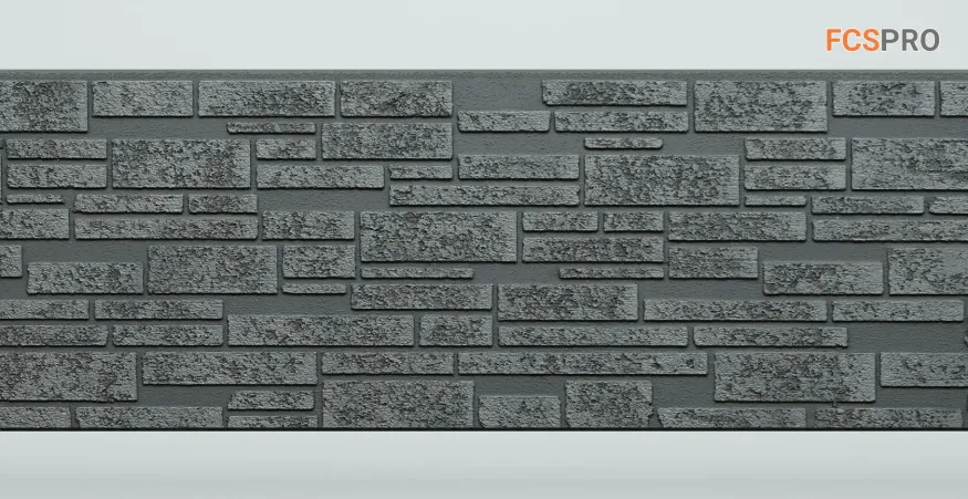 Фиброцементные панели FCS Simple АА1 (под камень) купить в Анапе