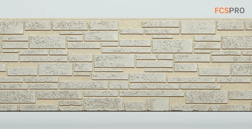 Фиброцементные панели FCS Simple АА1 (под камень) купить в Анапе
