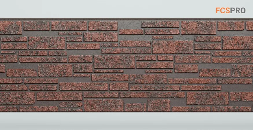 Фиброцементные панели FCS Simple АА1 (под камень) купить в Анапе