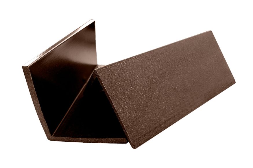 Угол ДПК Gardeck для сайдинга Коричневый купить в Анапе