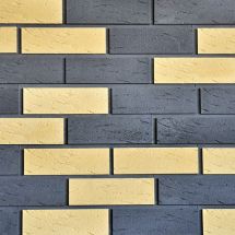 Фасадная плитка Кирисс Фасад, Двухцветный клинкерный кирпич №3.