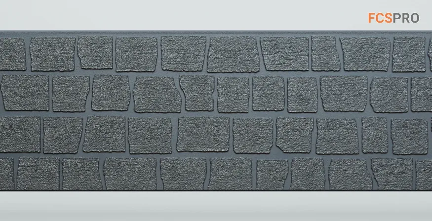 Фиброцементные панели FCS Simple АА2 (под камень) купить в Анапе