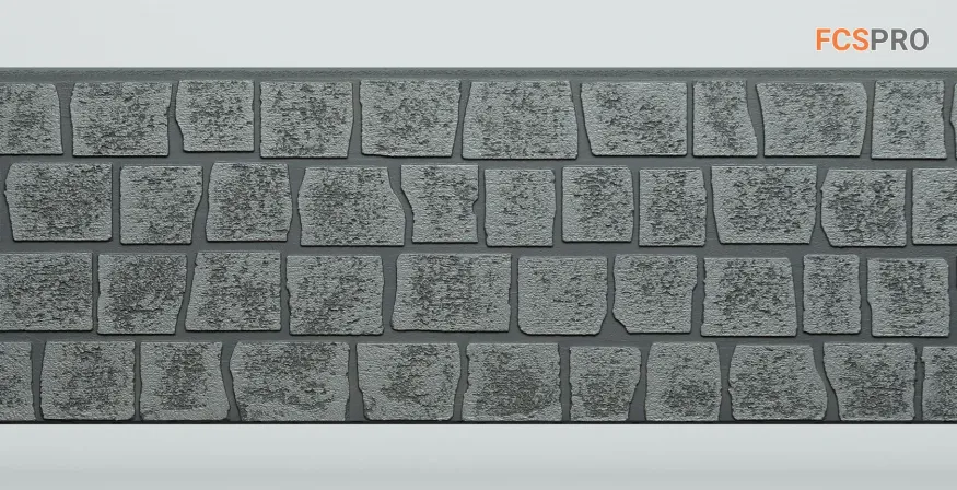 Фиброцементные панели FCS Simple АА2 (под камень) купить в Анапе