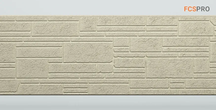 Фиброцементные панели FCS Simple АА3 (под камень) купить в Анапе