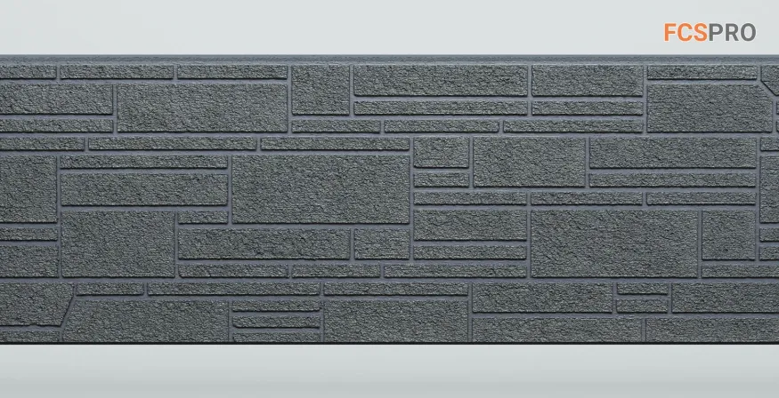 Фиброцементные панели FCS Simple АА3 (под камень) купить в Анапе