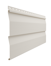 Виниловый сайдинг Docke, Корабельный  брус D4.5D STANDARD, Пломбир