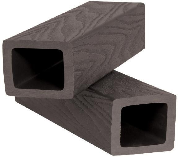 Балясина из ДПК Polivan SINGARAJA с 3D текстурой дерева, цвет темно-коричневый. купить в Анапе