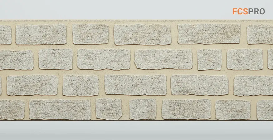 Фиброцементные панели FCS Simple АА4 (под кирпич) купить в Анапе