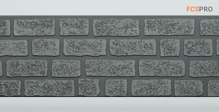 Фиброцементные панели FCS Simple АА4 (под кирпич) купить в Анапе