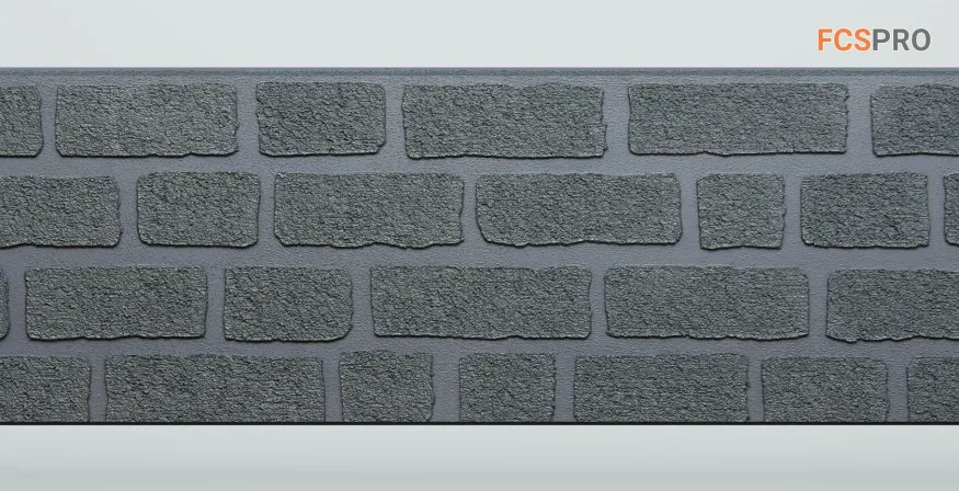 Фиброцементные панели FCS Simple АА4 (под кирпич) купить в Анапе