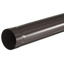 Водосточная труба Aquasystem RR 32, тёмно-коричневая, 3.00 м, 150/100