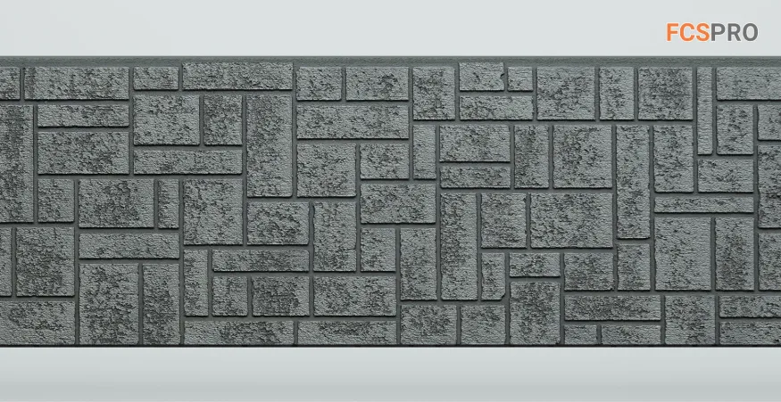 Фиброцементные панели FCS Simple АА5 (под камень) купить в Анапе