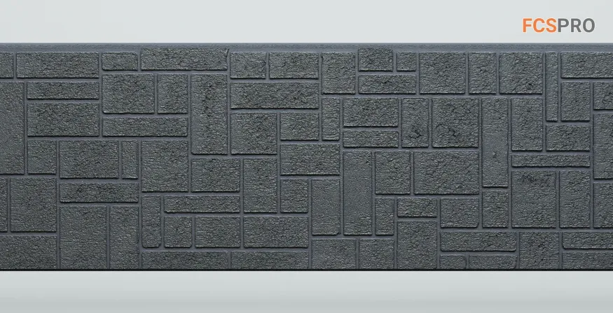 Фиброцементные панели FCS Simple АА5 (под камень) купить в Анапе