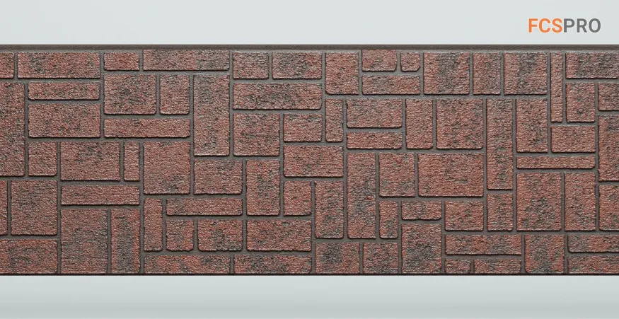 Фиброцементные панели FCS Simple АА5 (под камень) купить в Анапе