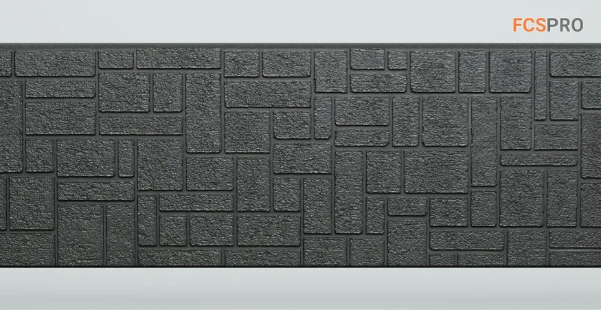 Фиброцементные панели FCS Simple АА5 (под камень) купить в Анапе