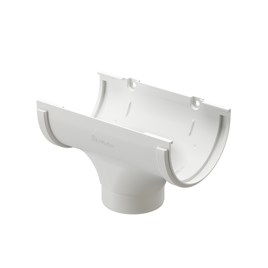 Воронка водосточная Docke Standard, белая купить в Анапе